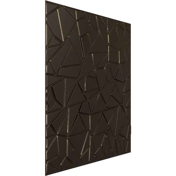 19 5/8in. W X 19 5/8in. H Elwod EnduraWall Decorative 3D Wall Panel Covers 2.67 Sq. Ft.